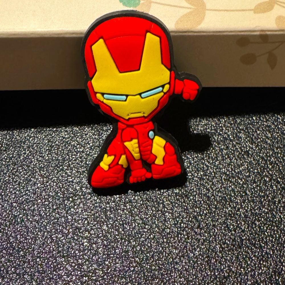 4/$12 Iron Man Croc Shoe Charms